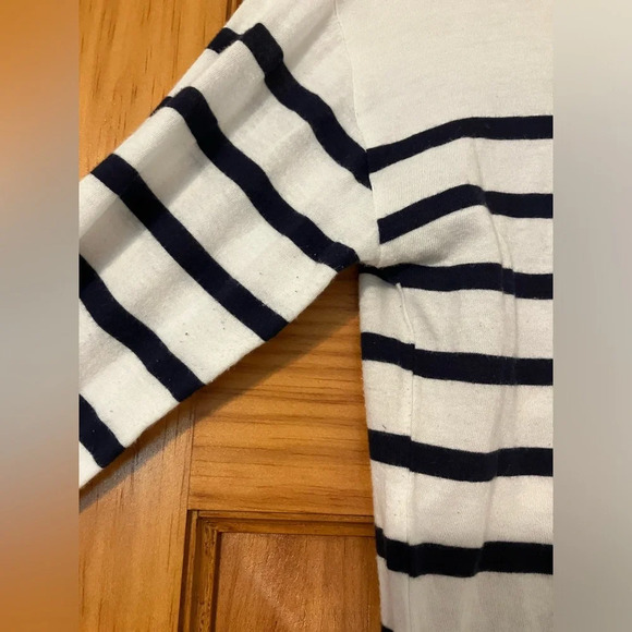 Gap Striped Luxe Boatneck Tee XS‎ - Picture 10 of 11